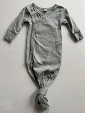 Colored Organics Kimono Knotted Gown | size newborn